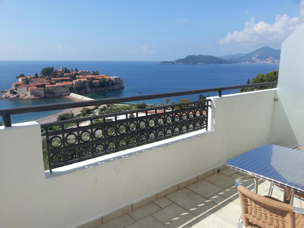 Vila Horizont Sveti Stefan Kültér fotó