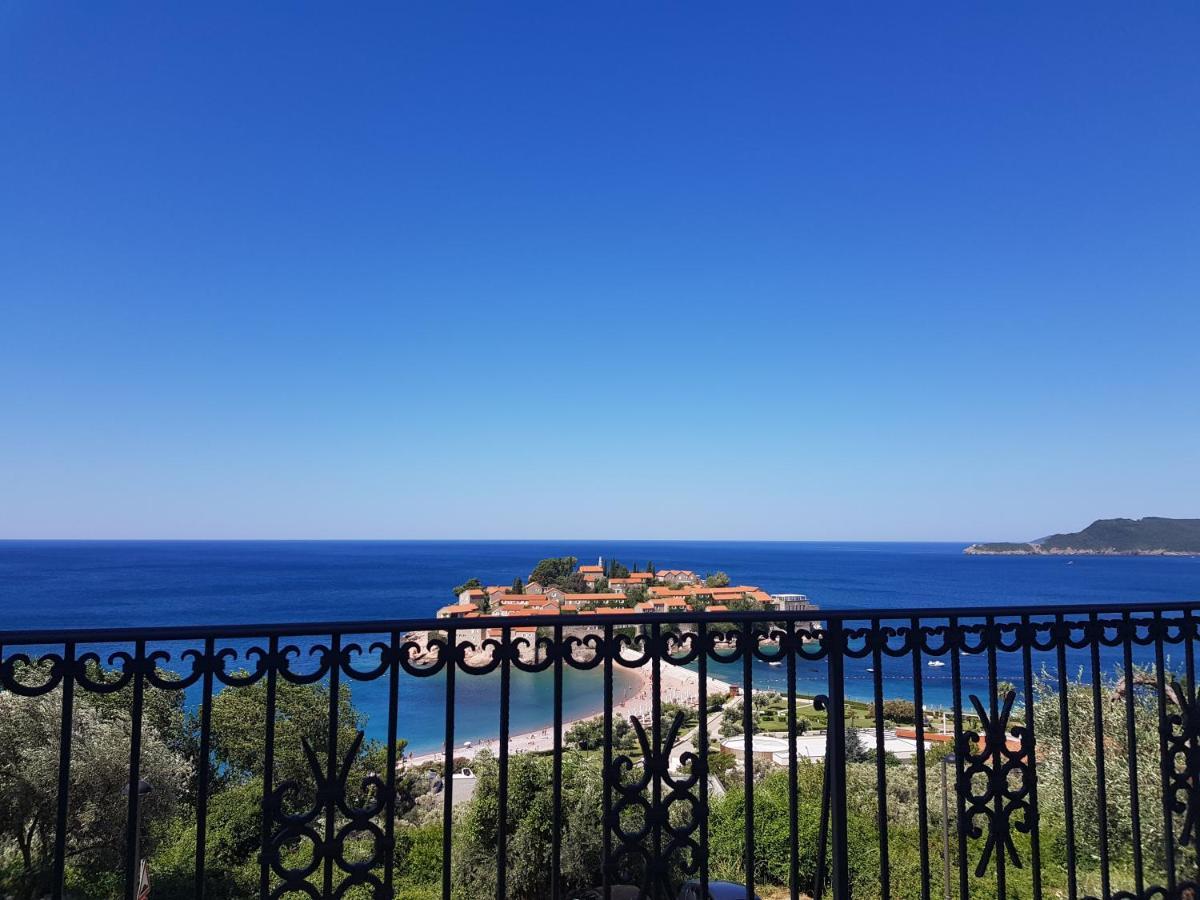 Vila Horizont Sveti Stefan Kültér fotó
