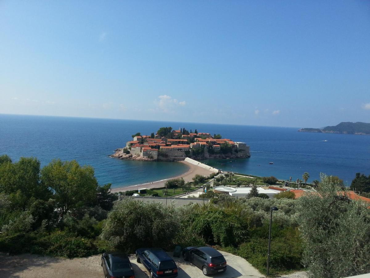 Vila Horizont Sveti Stefan Kültér fotó