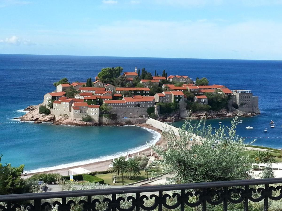 Vila Horizont Sveti Stefan Kültér fotó