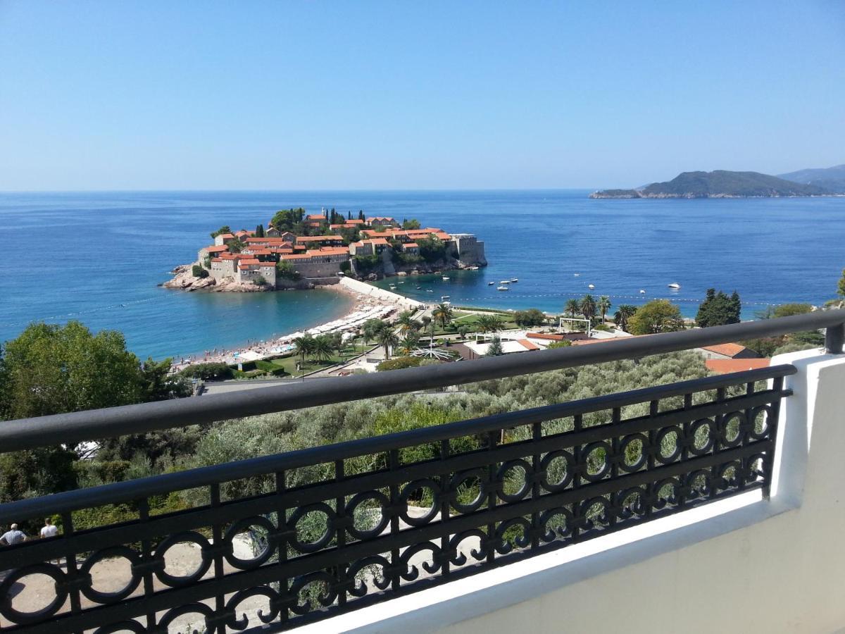 Vila Horizont Sveti Stefan Kültér fotó