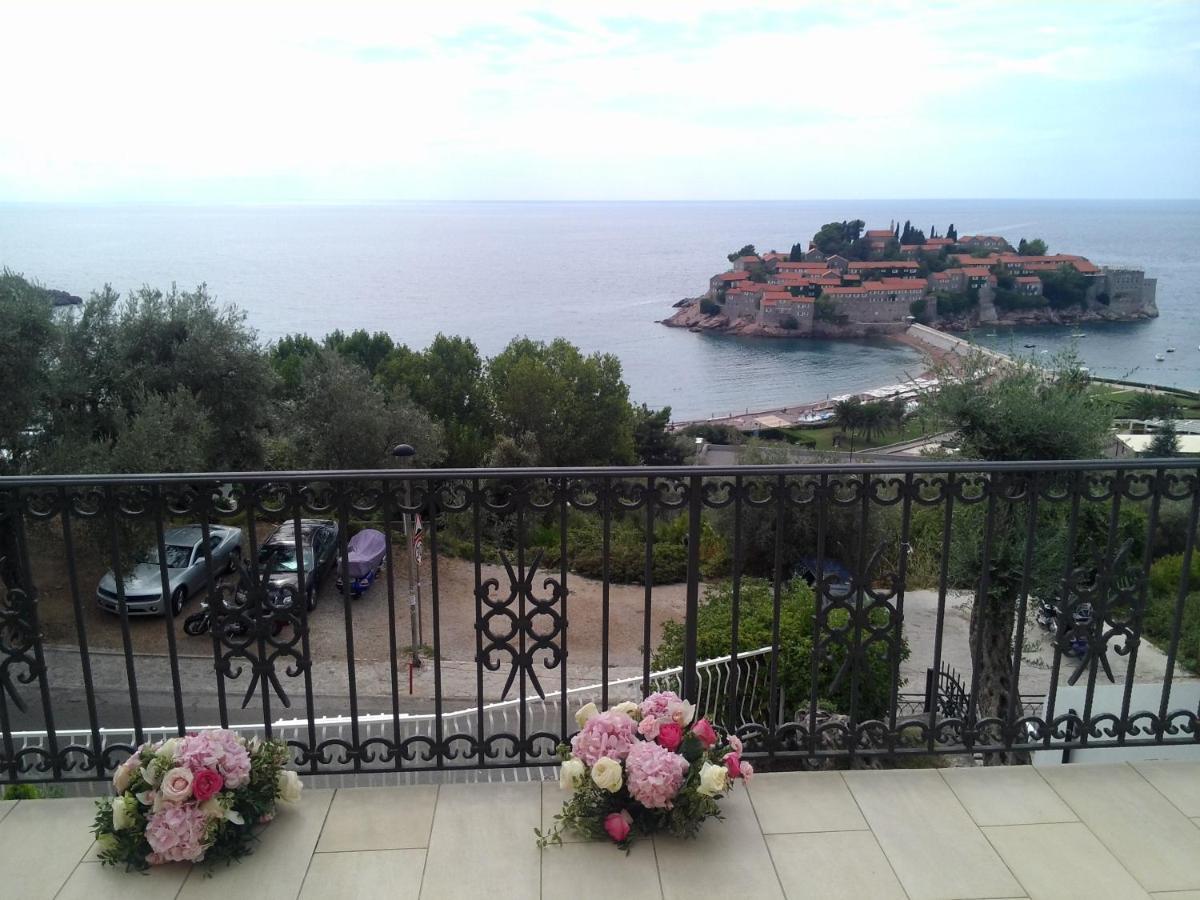 Vila Horizont Sveti Stefan Kültér fotó