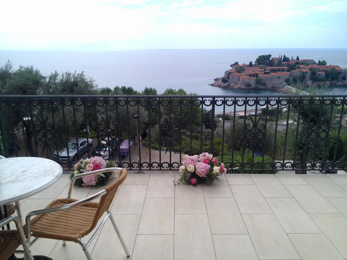 Vila Horizont Sveti Stefan Kültér fotó