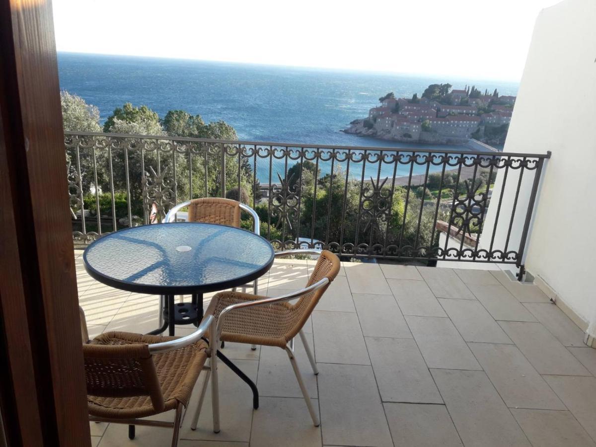 Vila Horizont Sveti Stefan Kültér fotó