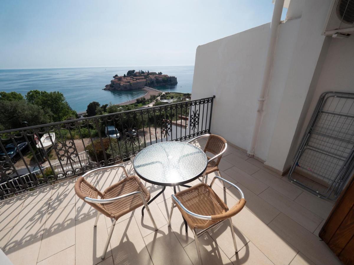Vila Horizont Sveti Stefan Kültér fotó