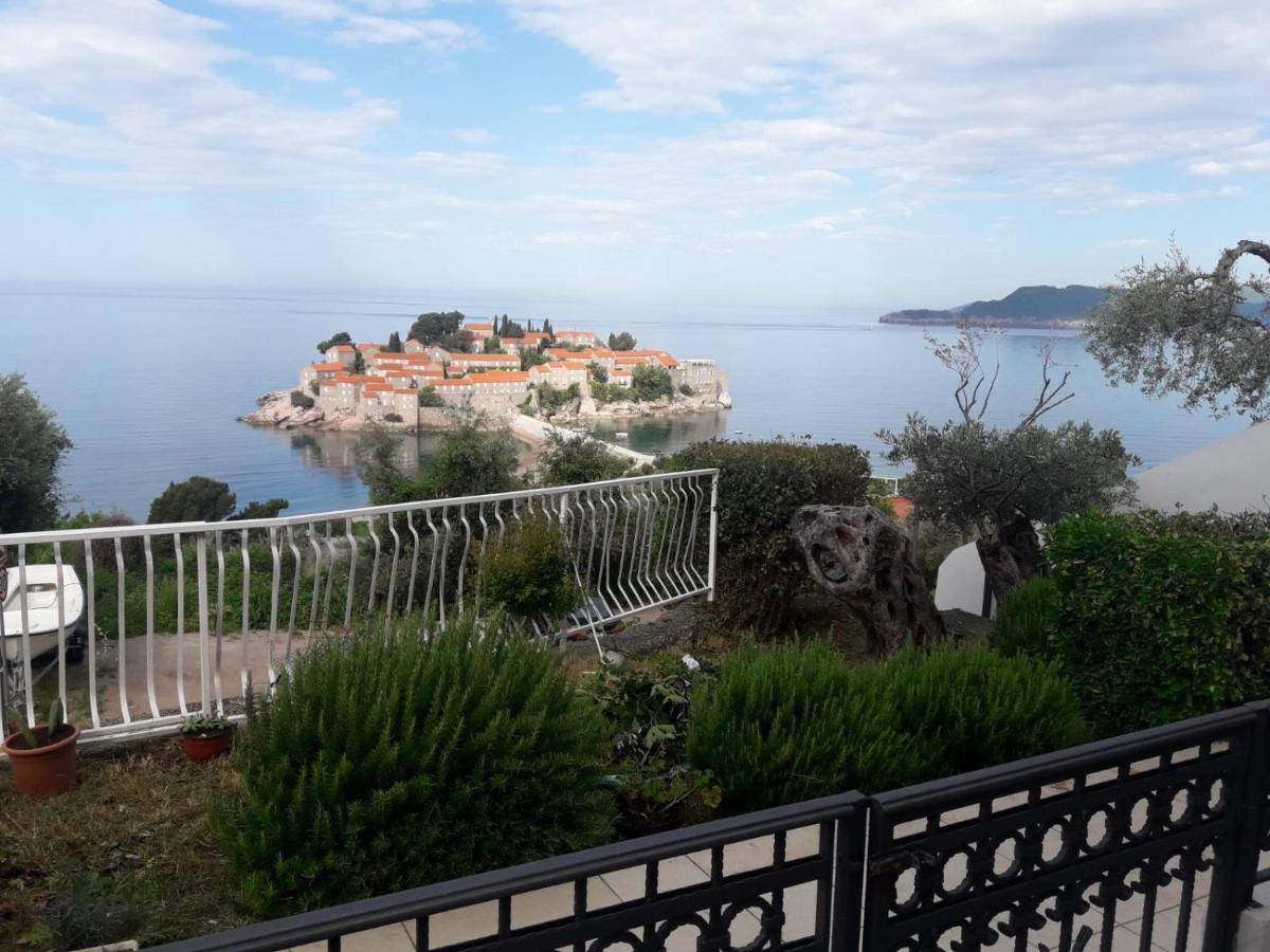 Vila Horizont Sveti Stefan Kültér fotó