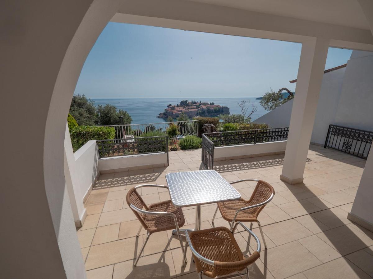 Vila Horizont Sveti Stefan Kültér fotó