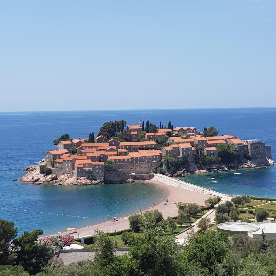 Vila Horizont Sveti Stefan Kültér fotó