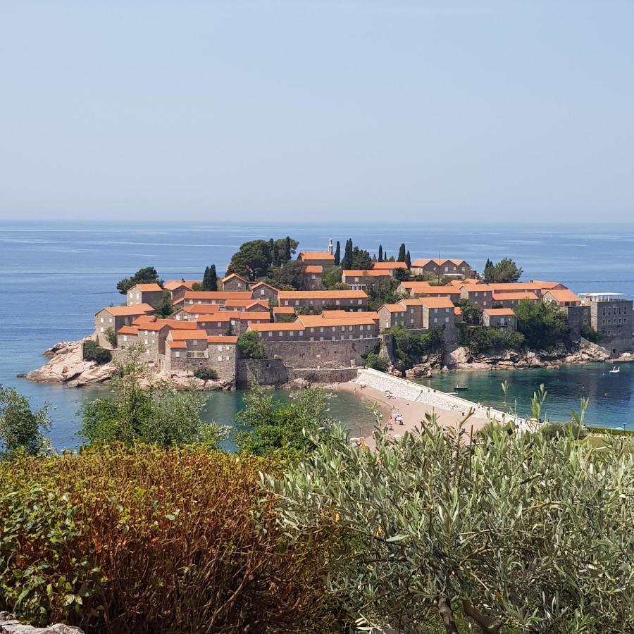 Vila Horizont Sveti Stefan Kültér fotó