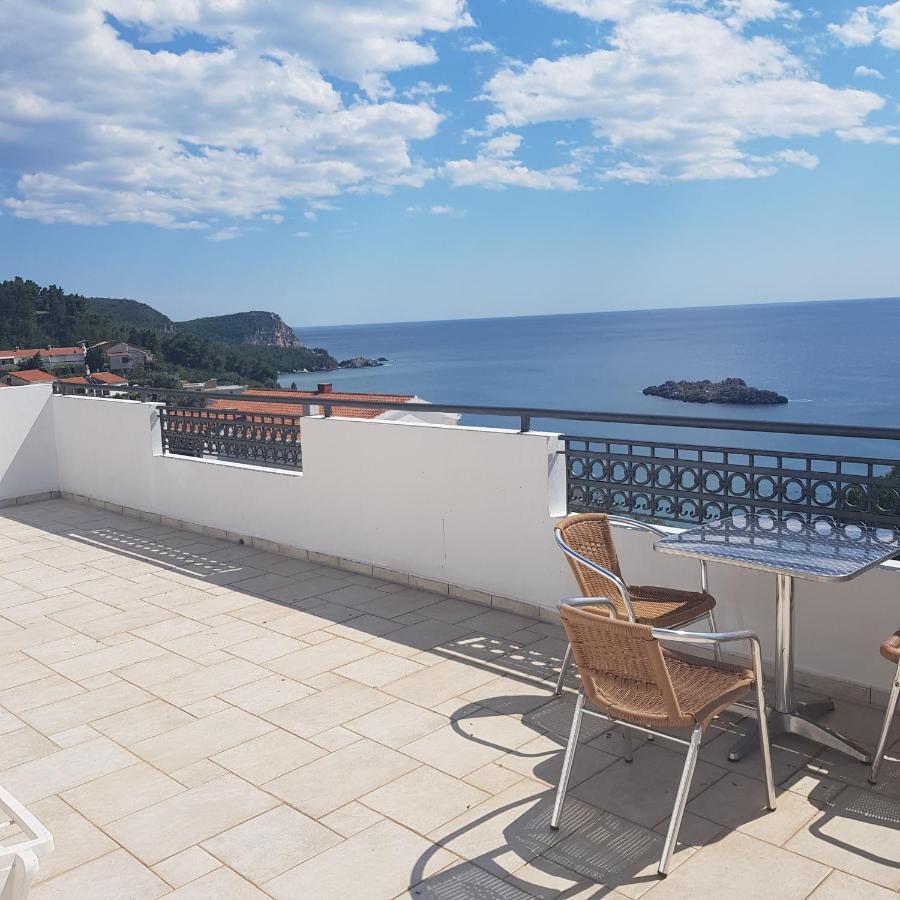 Vila Horizont Sveti Stefan Kültér fotó