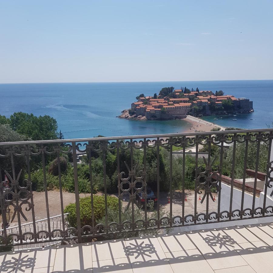 Vila Horizont Sveti Stefan Kültér fotó